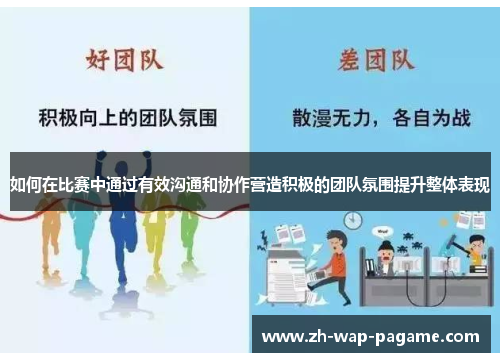 如何在比赛中通过有效沟通和协作营造积极的团队氛围提升整体表现